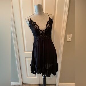 Free people ladies black dress size medium